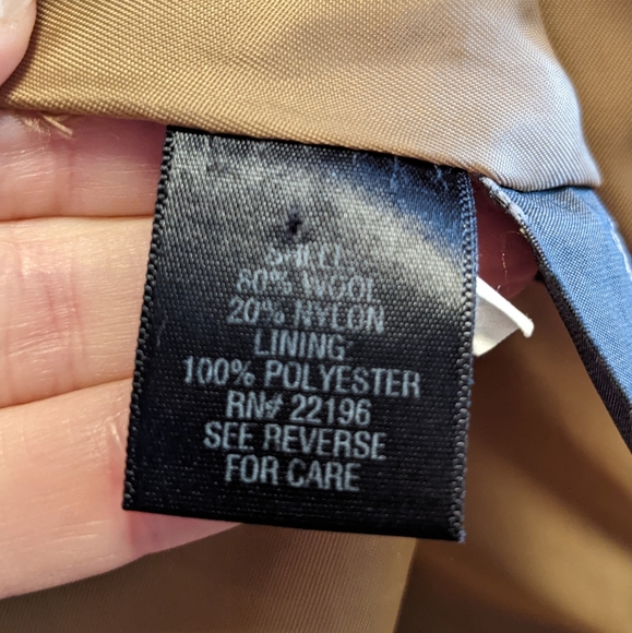 Camel Wool Coat - Picture 5 of 5